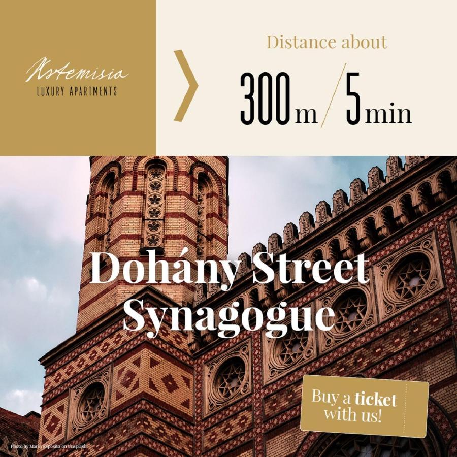 Artemisia Luxury Apartments Balcony 布达佩斯 外观 照片
