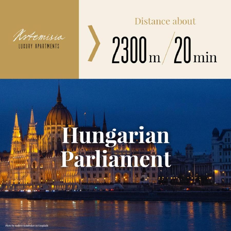 Artemisia Luxury Apartments Balcony 布达佩斯 外观 照片