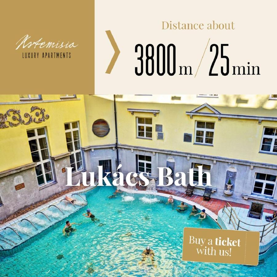 Artemisia Luxury Apartments Balcony 布达佩斯 外观 照片