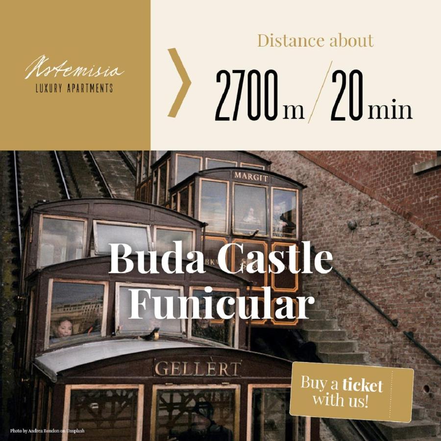 Artemisia Luxury Apartments Balcony 布达佩斯 外观 照片