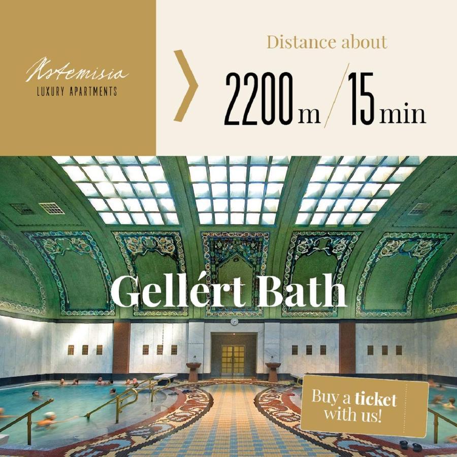 Artemisia Luxury Apartments Balcony 布达佩斯 外观 照片