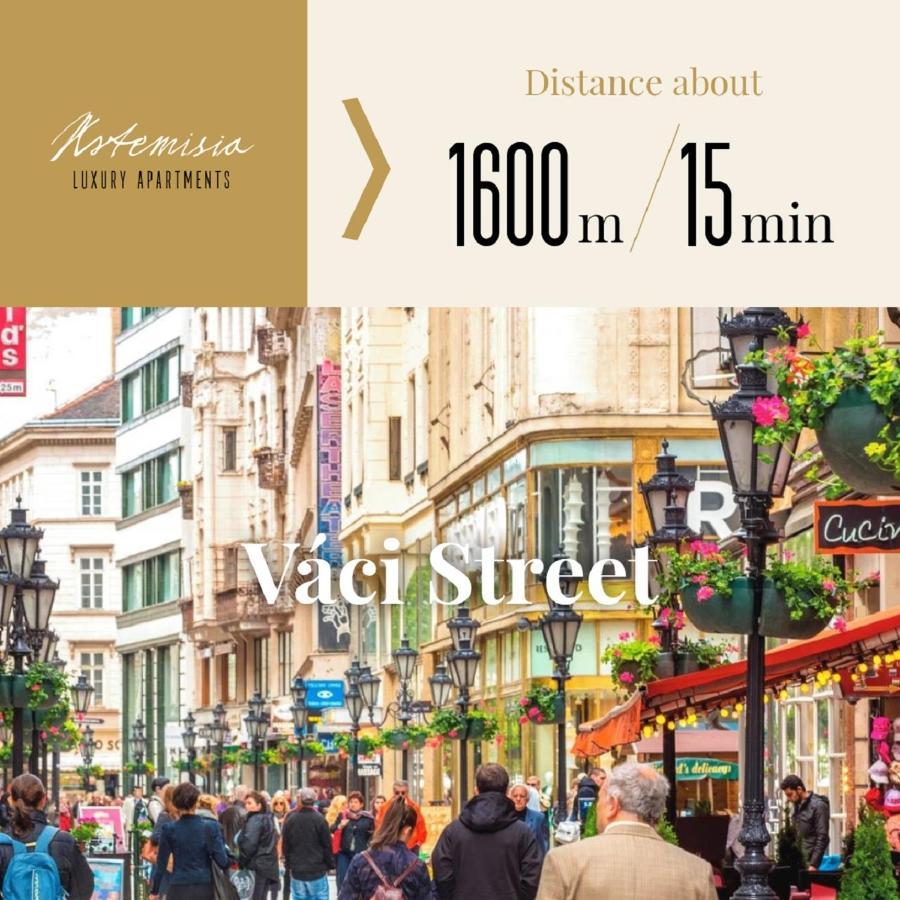 Artemisia Luxury Apartments Balcony 布达佩斯 外观 照片