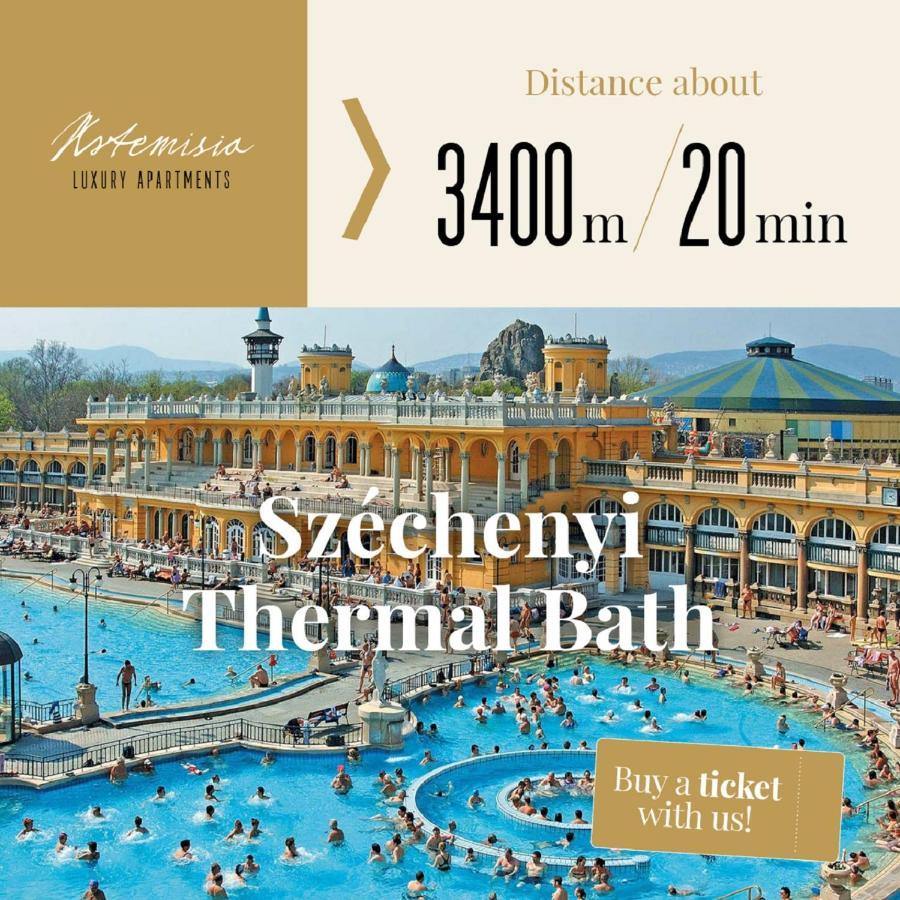 Artemisia Luxury Apartments Balcony 布达佩斯 外观 照片