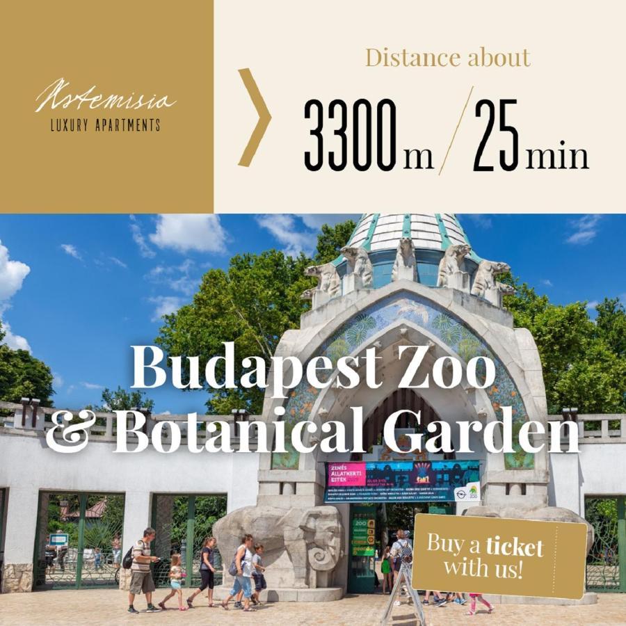 Artemisia Luxury Apartments Balcony 布达佩斯 外观 照片