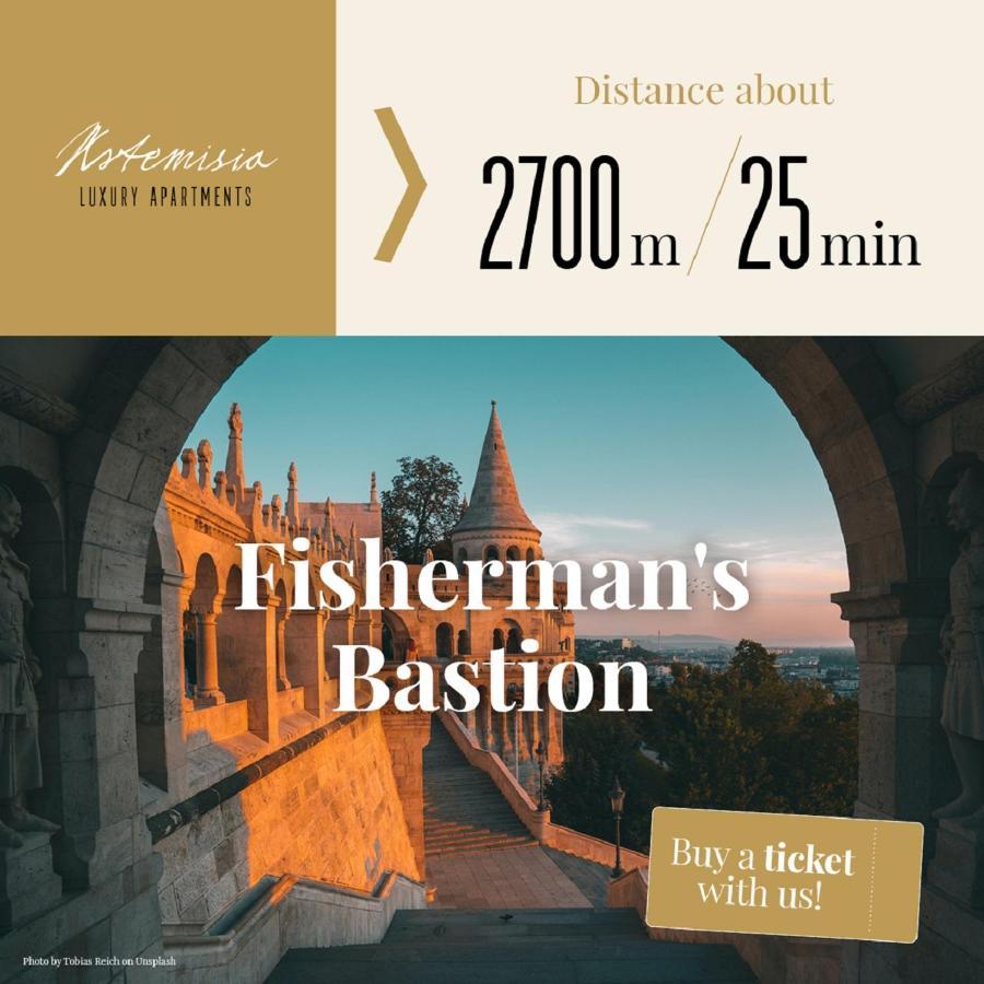 Artemisia Luxury Apartments Balcony 布达佩斯 外观 照片